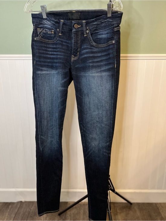 Buckle Denim - EUC- Buckle Black Women's Dark Indigo Skinny Jeans Fit #53. Size 28 x 32